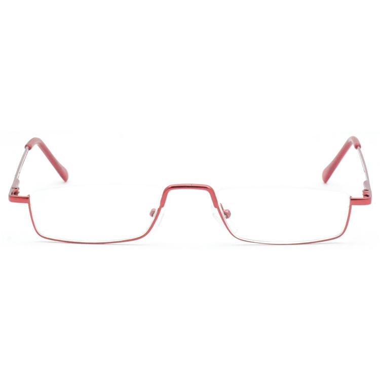 Dachuan Optical DRM368037 China Supplier Half Rim Metal Reading Glasses With Classic Design (6)